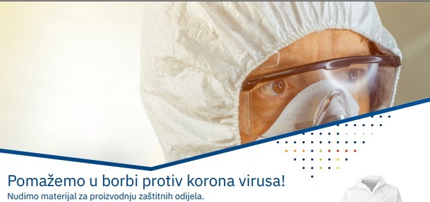 Novo u ponudi – materijal za proizvodnju zaštitnih odijela s Linopore tehnologijom